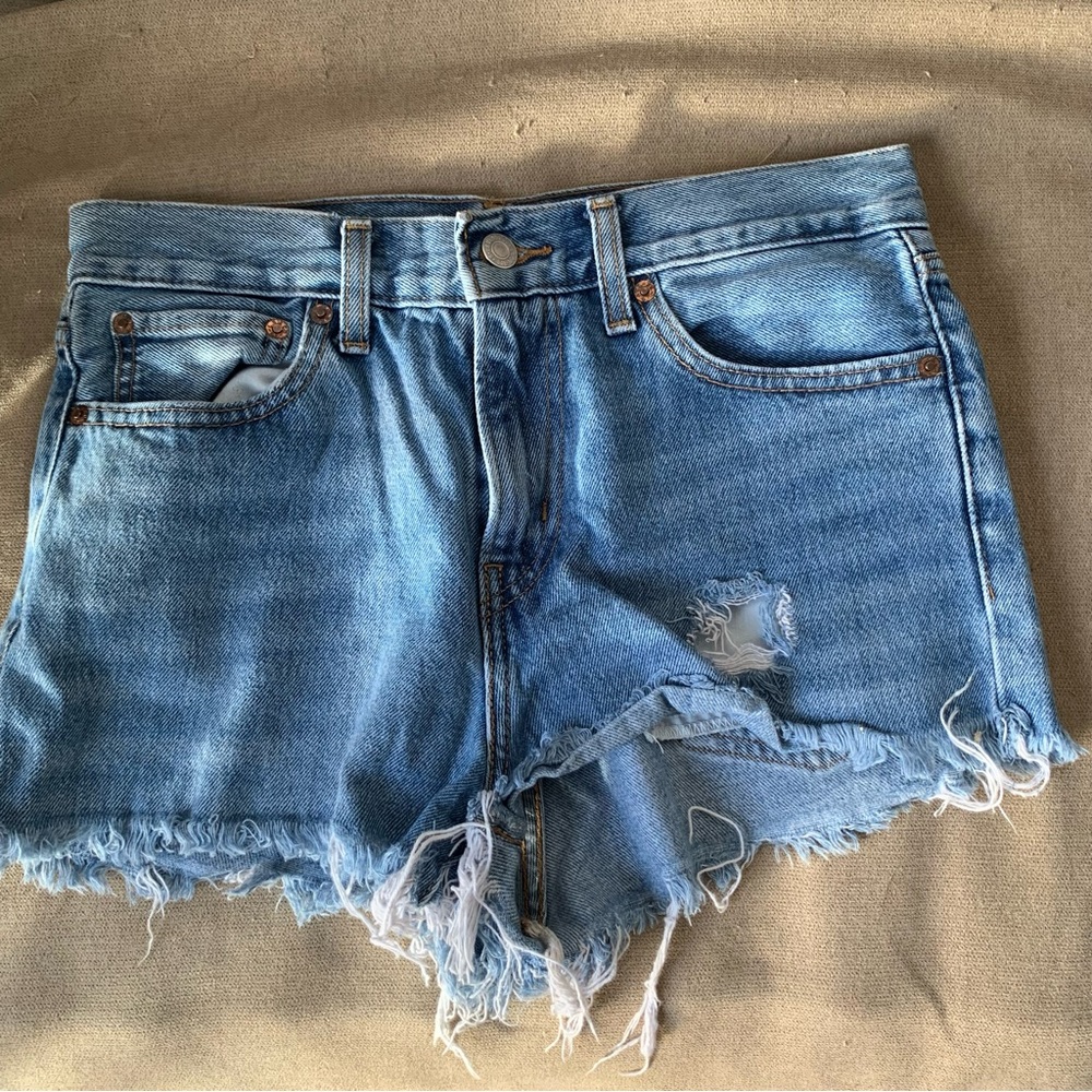 Jean shorts - Picture 1 of 3